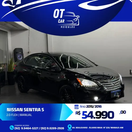 Nissan Sentra S 2.0/ 2.0 Flex Fuel 16V Mec. 2016