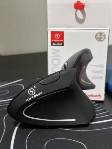 Mouse Vertical Ergonômico Kapbom KA-6660 | Bluetooth