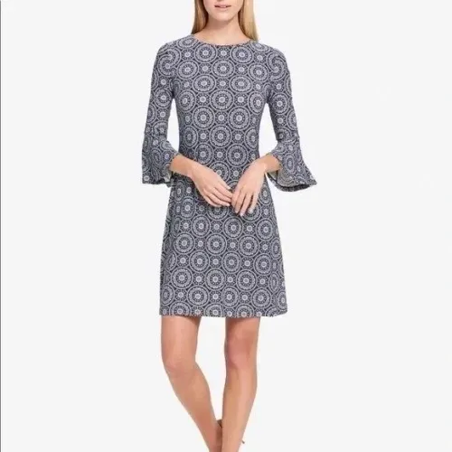 Vestido Tommy Hilfiger Geométrico.