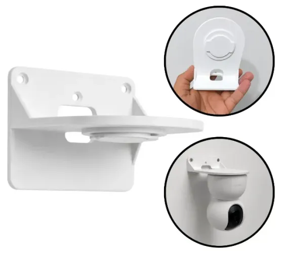 Suporte de Parede MakerTech para Câmera Xiaomi 360 C200 C300 C400 C500 Compatível