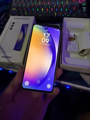Samsung A54 na caixa! Novo 