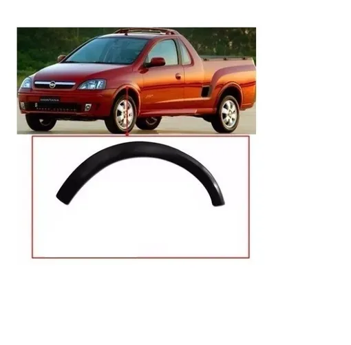 Moldura Paralama acabamento alargador Friso dianteiro Montana Sport 04 05 06 07 08 09 10