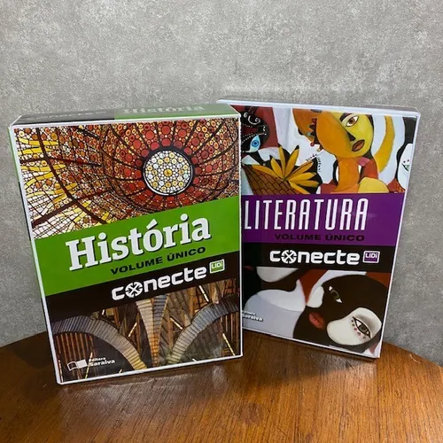 Lote Apostilas Conecte - Volume Único (História + Literatura) Editora Saraiva