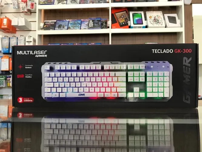 Teclado GK-300 | Loja Fisica | Em Até 12x Sem Juros