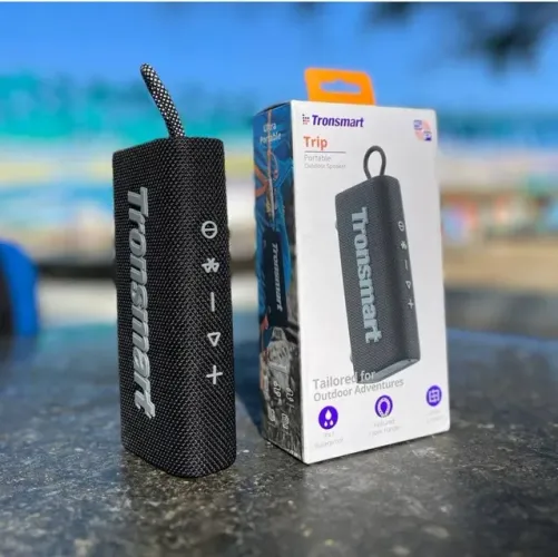 Caixa De Som Portátil Tronsmart Trip 10w Ipx7 Bluetooth 5.3