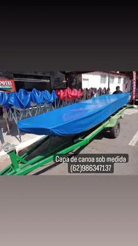 Capa de proteção para canoa