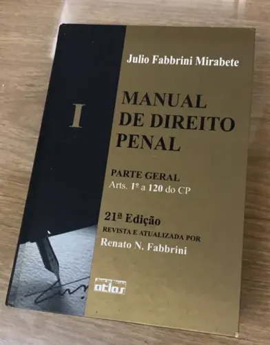 Livro Manual de Direito Penal parte geral I Julio Fabbrini Mirabete