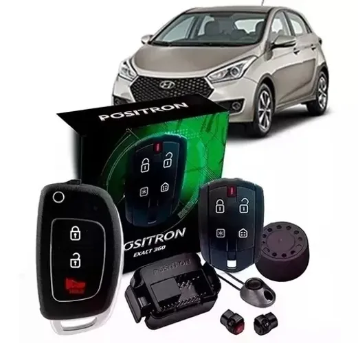 Alarme Positron Iam Cyber EX360 C/ Chave Canivete HB20