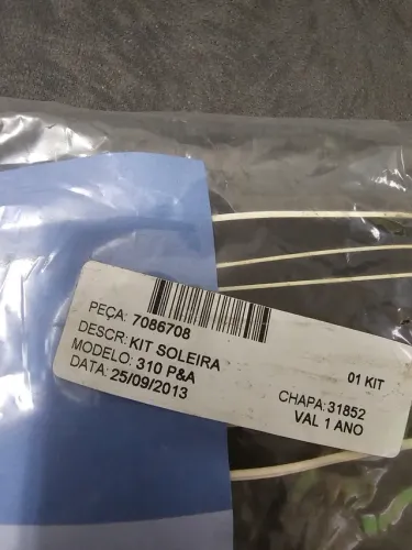 Punto kit soleira porta novo original fiat
