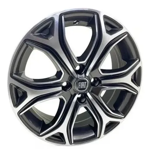 Jogo de Roda Aro 15 Fiat Argo / Punto / Palio / Uno / Cronos / Siena - 4 Furos R92
