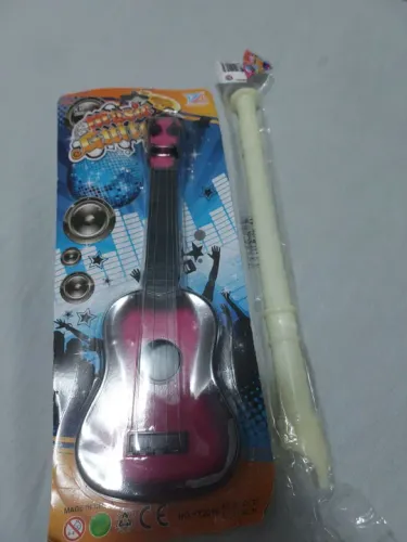 Kit com dois instrumentos musicais infantis 