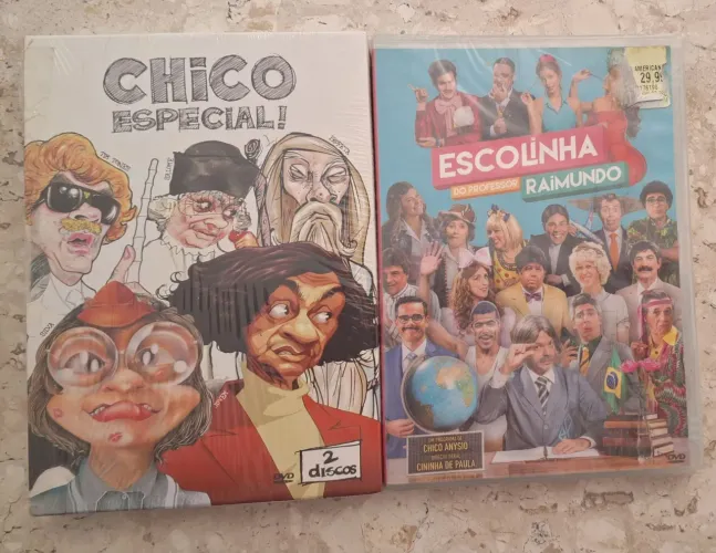 DVD Chico Especial! e Escolinha do Professor Raimundo (homenagem)