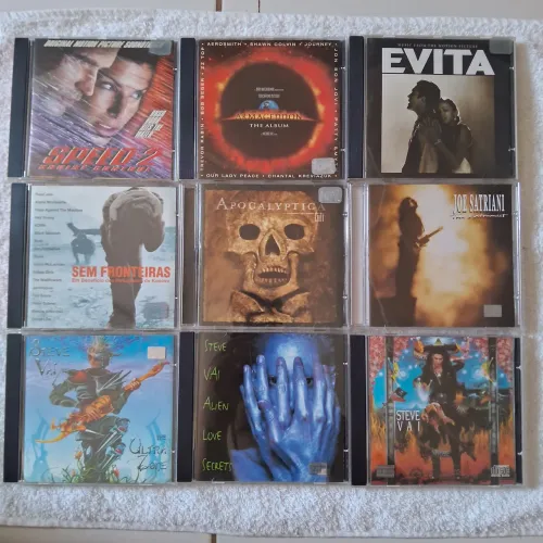 Lote 09 Cds Originais