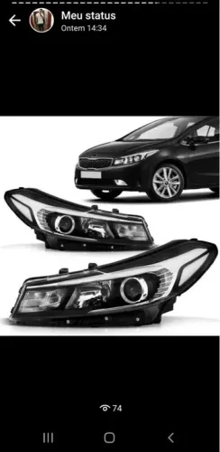FAROL KIA CERATO 2018
