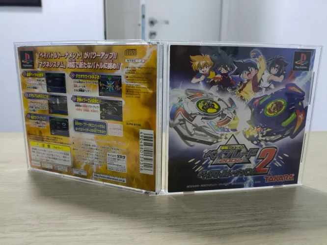 JOGO ORIGINAL BEYBLADE 2002 PS1 JP