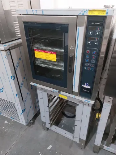 Forno combinado 6 gns cmax6 gourmet Prática