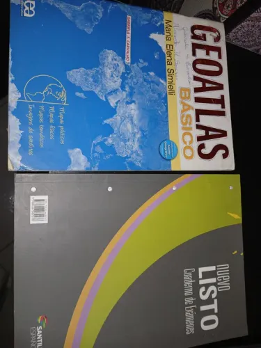 GEOATLAS BÁSICO e Caderno de Lições Espanhol