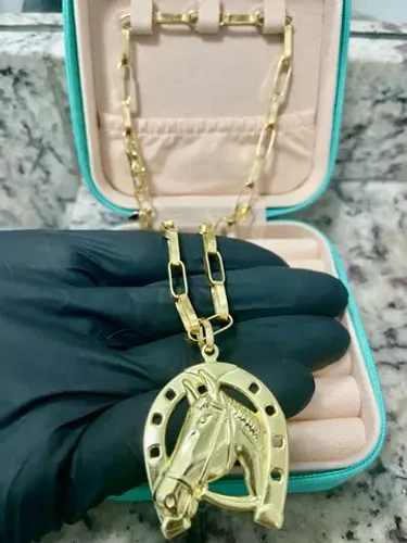Cordão Tijolinho Moeda Antiga