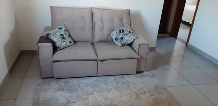 Sofá Prime reclinável, retrátil semi-novo - Lindo Sofá!