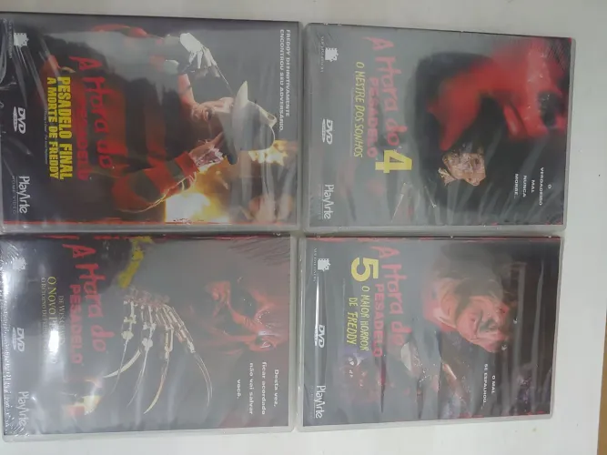 Dvds A Hora do Pesadelo - 4 . 5 . 6 . 7