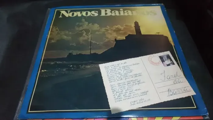 Novos Baianos Lp vinil, disco e capa bom estado. E outros.