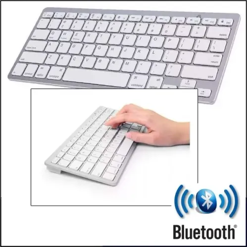 Mini Teclado Sem Fio Wireless Bluetooth Super Compacto 