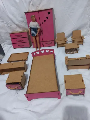 MÓVEIS PARA BARBIE 