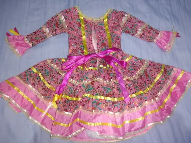 Vestido festa junina infantil
