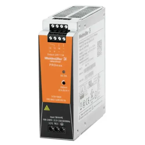 Fonte De Alimentação Chaveada 24vcc 5a 120w Weidmuller