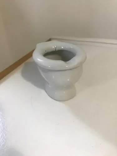 MINIATURA DE VASO SANITARIO DECORATIVO