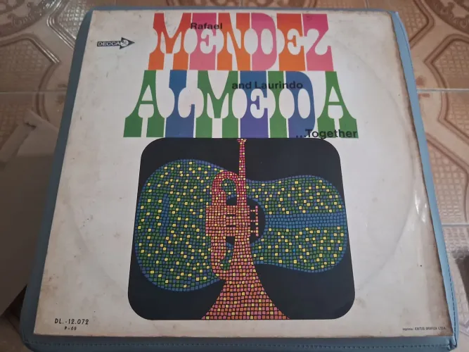 Lp disco de vinil Rafael Mendez e Laurindo Almeida Together