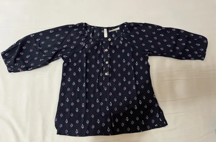 Camiseta manga longa para menina 3 anos 