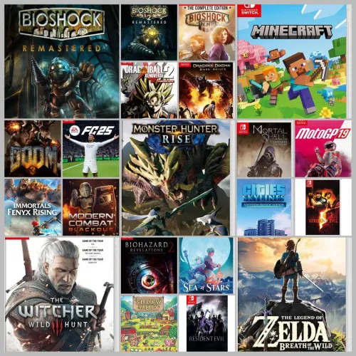 Conta Nintendo Switch com 21 jogos 
