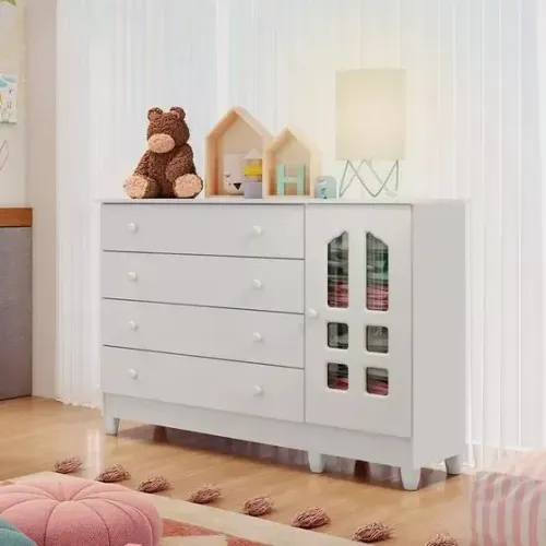 Cômoda infantil selena nova montagem grátis valor 699,00 avista 