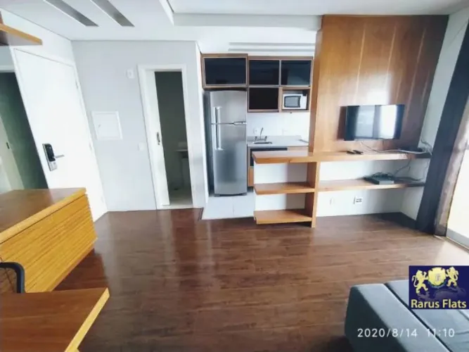 Flat para locação no Itaim Bibi - Edifício Horizonte JK - Cód. FFM10473