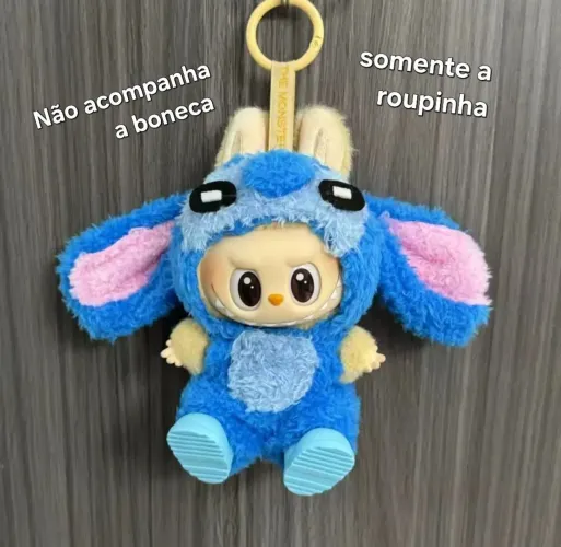 ROUPA ROUPINHA LILO STITCH PARA BONECA LABUBU 17 CM