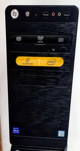 cpu i3 quarta geração, 4gb de RAM, HD de 500gb, placa mãe asus<br><br>