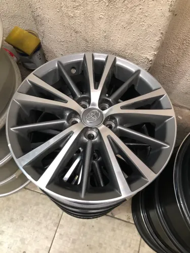 Jogo de Rodas Aro 16 Corolla 5x100 por 2790$ as 4 novas até 12x sem juros