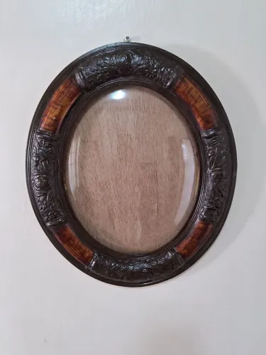 Quadro Moldura Oval Anos 50 (Raríssimo)