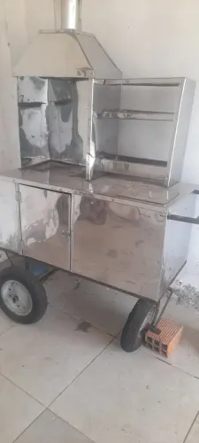 Venda de carrinho para fazer churrasco
