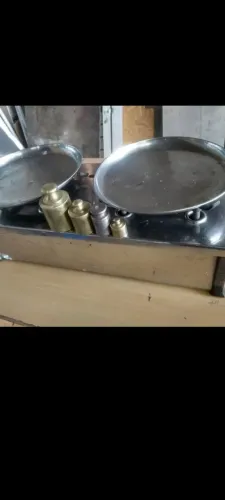 Balança(SÃO MIGUEL )INOX industrial mecânica de 15 kilos"LEIA"