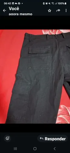 Vendo calça rip stop
