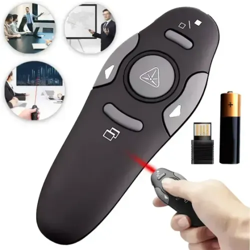 Controle de Apresentação de Slide - Passador de Slide Sem Fio