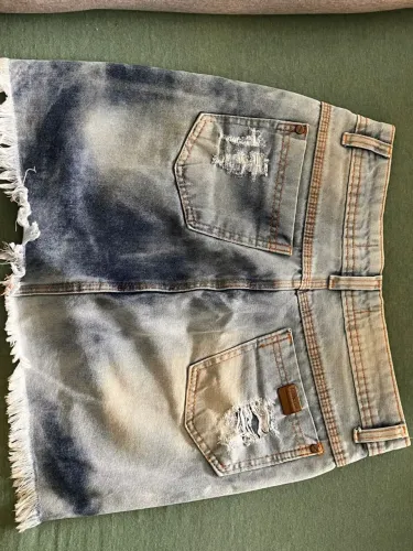 Saia jeans tam P