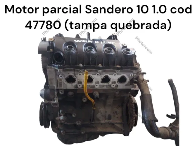 Motor Sandero 1.0 8v 16v Completo