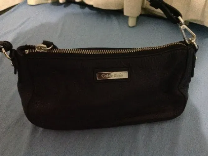 Bolsa pequena de couro da Calvin Klein Original