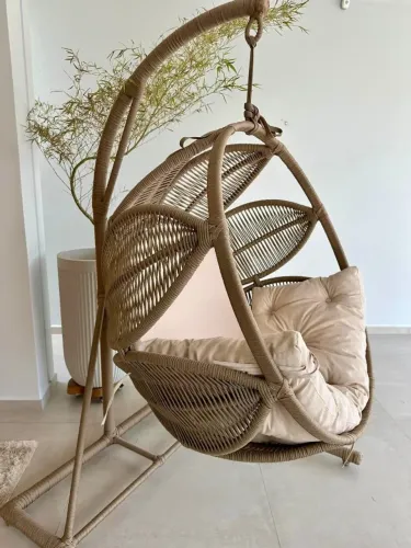 CONCHA DE BALANÇO MODELO FOLHA COM PEDESTAL