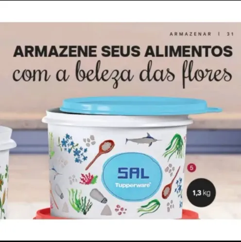 Tupperware flor