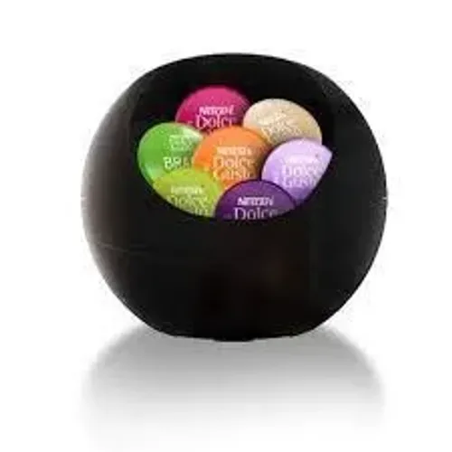 Porta Capsula Dolce Gusto na Cor Preta - Com Caixa