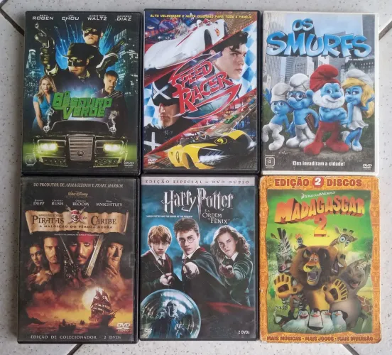 DVDs Originais Desenho E Aventura 